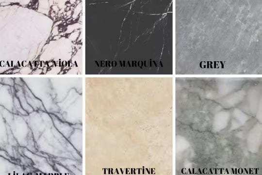 Traverten Mermer Lavabo – Duvara Monte Rustic Stone Vanity - Görsel 9