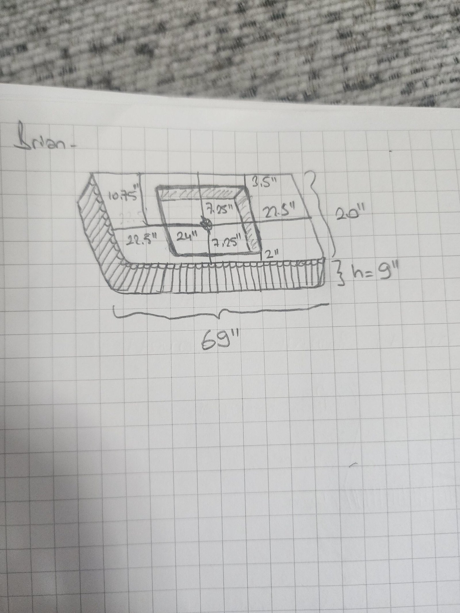Carrara Mermer Lavabo – Fluted Ön Yüzeyli, Yuvarlatılmış Köşeli Uzun Vanity - Görsel 9